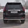 Защита заднего бампера d63 секции RUSSTAL Toyota Land Cruiser Prado 150 (2017-2021)
