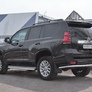 Защита заднего бампера d63 секции RUSSTAL Toyota Land Cruiser Prado 150 (2017-2021)