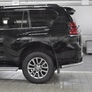 Защита заднего бампера уголки d76 секции RUSSTAL Toyota Land Cruiser Prado 150 (2017-2021)