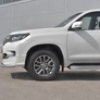 Защита переднего бампера d63 секции RUSSTAL Toyota Land Cruiser Prado 150 Style (2019-2024)