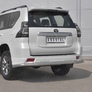 Защита заднего бампера d63 секции RUSSTAL Toyota Land Cruiser Prado 150 Style (2019-2024)