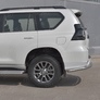 Защита заднего бампера d63 секции RUSSTAL Toyota Land Cruiser Prado 150 Style (2019-2024)
