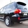 Пороги труба d42 RUSSTAL Toyota Land Cruize 200 (2012-2015)