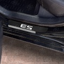 Накладки на пороги карбон с надписью RUSSTAL для Lexus ES (2018-2024)