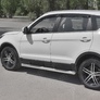 Пороги труба d76 с накладкой вариант 1 RUSSTAL Lifan X70 (2018-2021)