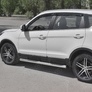 Пороги труба d76 с накладкой вариант 2 RUSSTAL Lifan X70 (2018-2021)