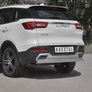 Защита заднего бампера d75х42 дуга RUSSTAL Lifan X70 (2018-2021)