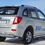 Защита заднего бампера d76/d42 дуга RUSSTAL Lifan X60 (2011-2016)