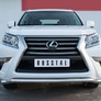 Защита переднего бампера d63 волна RUSSTAL Lexus GX (2014-2019)