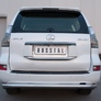 Защита заднего бампера d63 секции RUSSTAL Lexus GX (2014-2019)