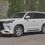 Защита переднего бампера d63 волна RUSSTAL Lexus LX (TRD Superior) (2015-2022)