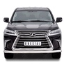 Защита переднего бампера d76 секция RUSSTAL Lexus LX (кроме F-Sport) (2015-2022)