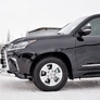 Защита переднего бампера d76 секция RUSSTAL Lexus LX (кроме F-Sport) (2015-2022)