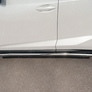 Пороги труба d63 вариант 1 RUSSTAL Lexus NX 200 (кроме F-Sport) (2014-2016)