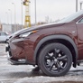 Защита переднего бампера d75х42 дуга RUSSTAL Lexus NX 200 (кроме F-Sport) (2014-2016)