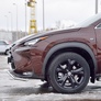 Защита переднего бампера d42 волна RUSSTAL Lexus NX 200 (кроме F-Sport) (2014-2016)