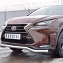 Защита переднего бампера d63 волна RUSSTAL Lexus NX 200 (кроме F-Sport) (2014-2016)