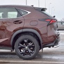 Защита заднего бампера d63 ступень RUSSTAL Lexus NX 200 (кроме F-Sport) (2014-2016)