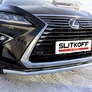 Защита переднего бампера d57 Lexus RX 350 (2015-2021)