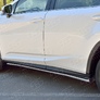 Пороги труба  d42 секция вариант 1 RUSSTAL Lexus RX200t (2015-2021)