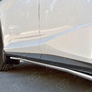 Пороги труба  d42 секция вариант 3 RUSSTAL Lexus RX200t (2015-2021)