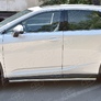Пороги труба d63 секция вариант 1 RUSSTAL Lexus RX200t (2015-2021)