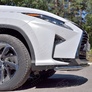 Защита переднего бампера d42 секция RUSSTAL Lexus RX200t (кроме F-Sport) (2015-2021)