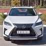 Защита переднего бампера d75х42 дуга RUSSTAL Lexus RX200t (кроме F-Sport) (2015-2021)