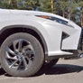 Защита переднего бампера d75х42 дуга RUSSTAL Lexus RX200t (кроме F-Sport) (2015-2021)