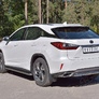 Защита заднего бампера d63 дуга RUSSTAL Lexus RX200t (2015-2021)