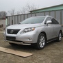 Защита переднего бампера d57+d57 двойная Lexus RX 350 (2009-2012)