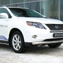 Защита переднего бампера d76 дуга RUSSTAL Lexus RX (2009-2012)