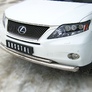 Защита переднего бампера d76х42 RUSSTAL Lexus RX (2009-2012)