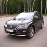 Защита переднего бампера d63 дуга RUSSTAL Lexus RX (2009-2012)