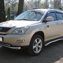 Защита переднего бампера d63х42 RUSSTAL Lexus RX330 (2003-2008)