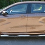 Пороги труба d76 с накладкой вариантRUSSTAL Lada X-Ray (2015-2022)