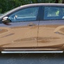 Пороги труба d63 вариант 1 RUSSTAL Lada X-Ray (2015-2022)
