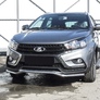 Защита переднего бампера d42 волна Lada Vesta sw Cross (2017-2024)