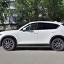 Пороги труба d63 вариант 2 RUSSTAL Mazda CX-5 (2017-2024)