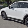 Пороги труба d63 вариант 2 RUSSTAL Mazda CX-5 (2017-2024)