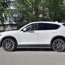 Пороги труба d63 вариант 3 RUSSTAL Mazda CX-5 (2017-2024)