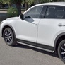 Пороги труба d63 вариант 3 RUSSTAL Mazda CX-5 (2017-2024)