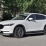 Защита переднего бампера d63 секции-d42 дуга RUSSTAL Mazda CX-5 (2017-2024)