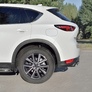 Защита заднего бампера d75х42 дуга RUSSTAL Mazda CX-5 (2017-2024)