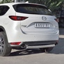 Защита заднего бампера d75х42 дуга RUSSTAL Mazda CX-5 (2017-2024)