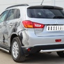 Защита заднего бампера d63 дуга RUSSTAL Mitsubishi ASX (2012-2016)