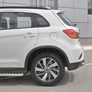 Защита заднего бампера d63 дуга RUSSTAL Mitsubishi ASX (2017-2019)