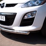 Защита переднего бампера d63 RUSSTAL Mazda CX-7 (2010-2013)