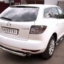 Защита заднего бампера d76 дуга RUSSTAL Mazda CX-7 (2010-2013)