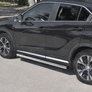 Пороги труба d63 вариант 2 RUSSTAL Mitsubishi Eclipse Cross (2018-2024)